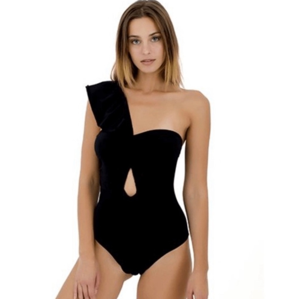 LUZ collections LUNA noir black size: Large bathing suit new in original bag